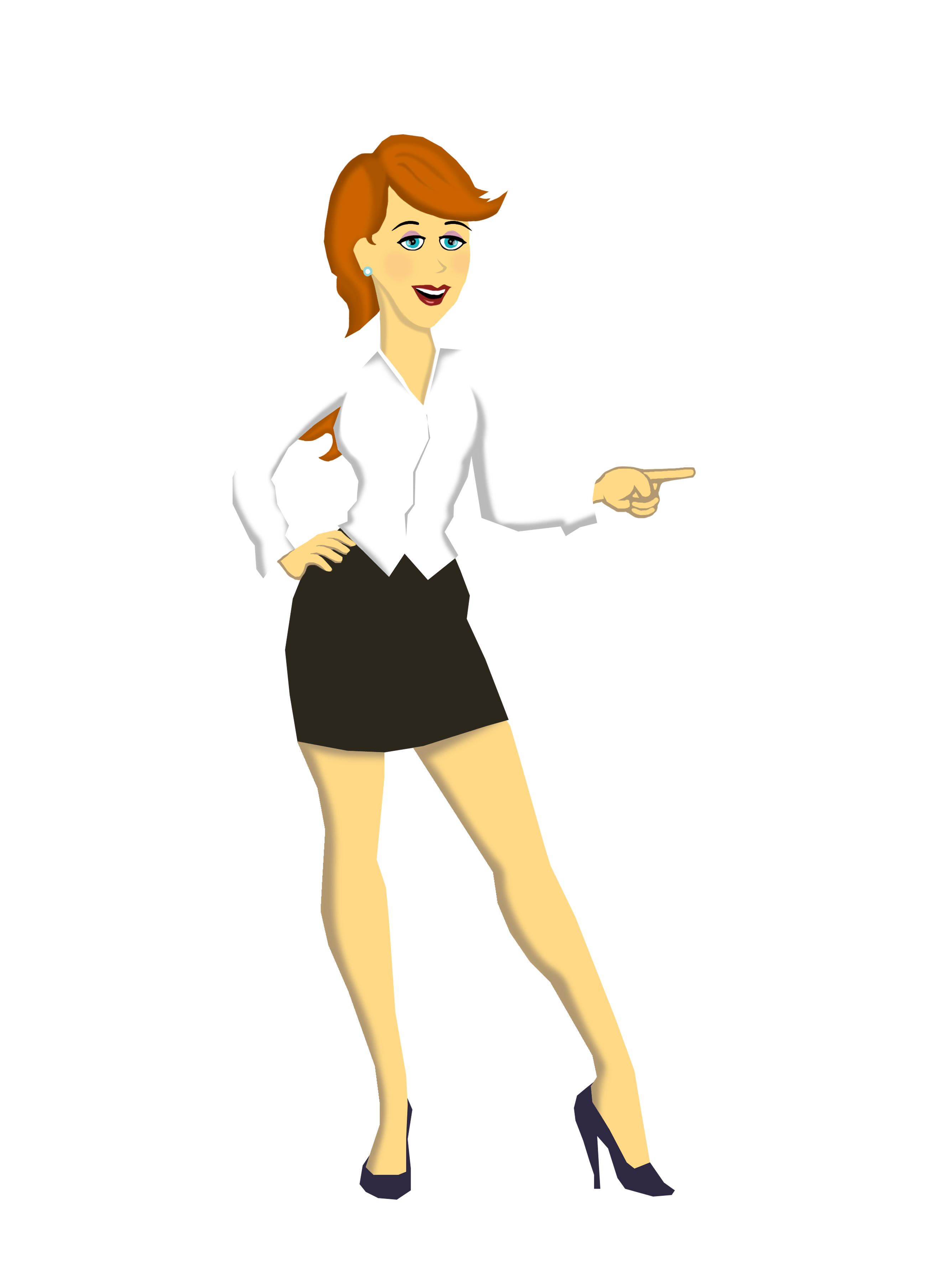 39 lady short skirt 2
